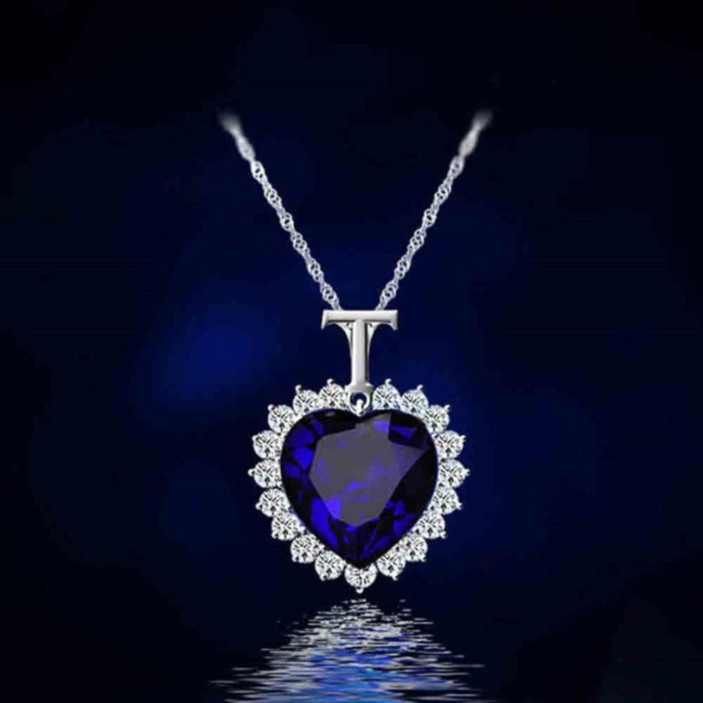 Titanic Heart of the Ocean Necklace